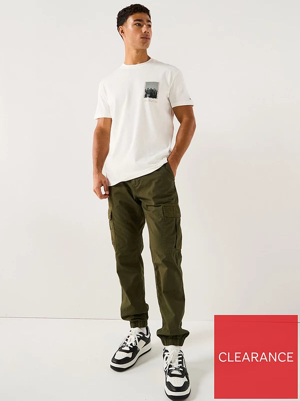 Tommyjeans doubleprint tshirt