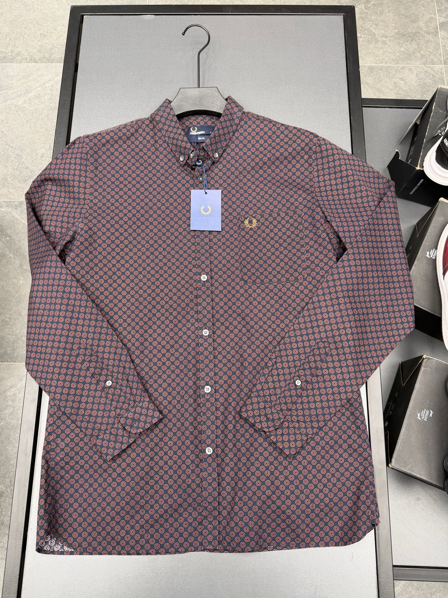 Fredperry slimfit shirt