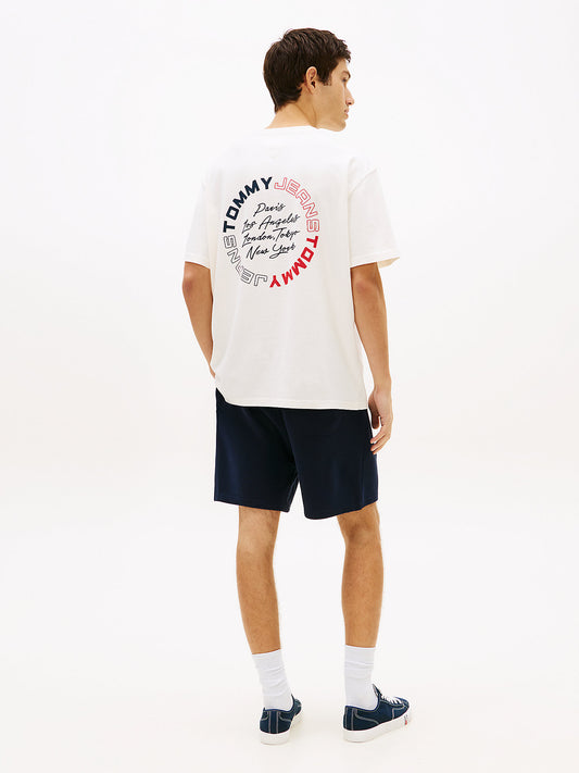 Tommyjeans doubleprint tshirt