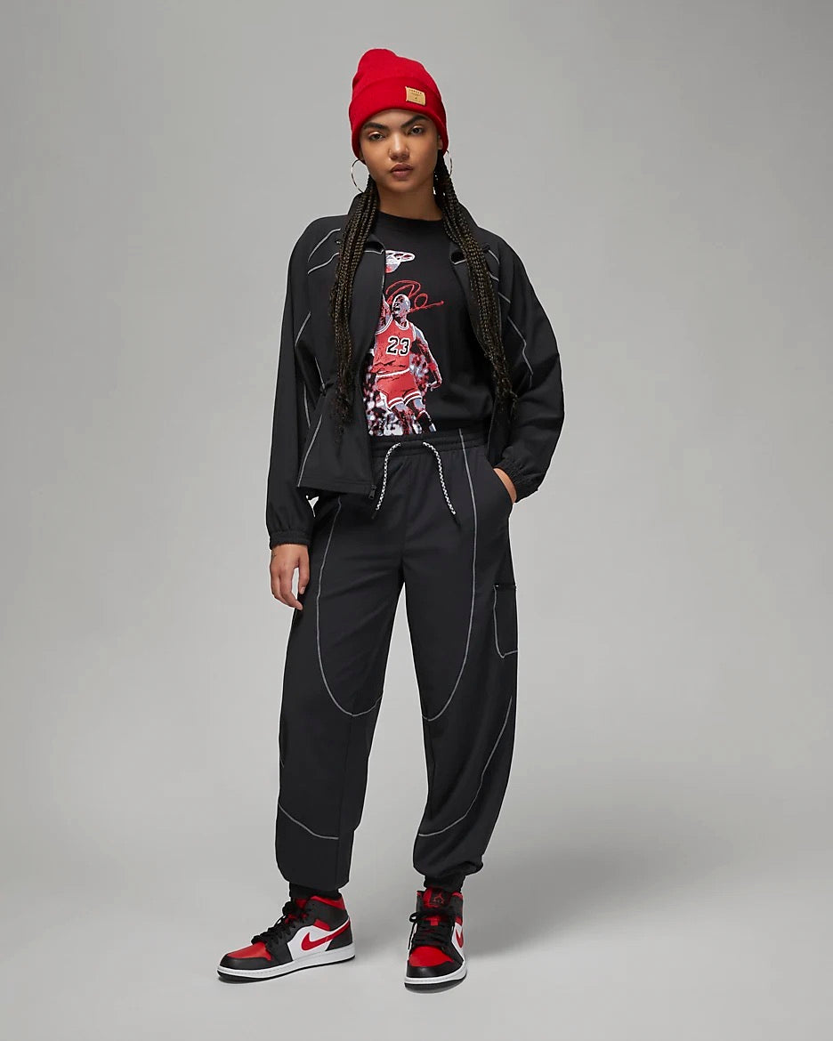 Unisex oversized Airjordan jogger with side pockets