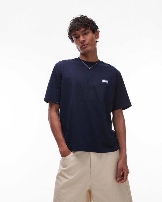 Tommyjeans boxy fit print tshirt