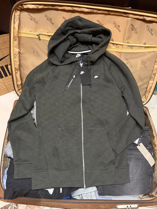 Nike jacket in olive green