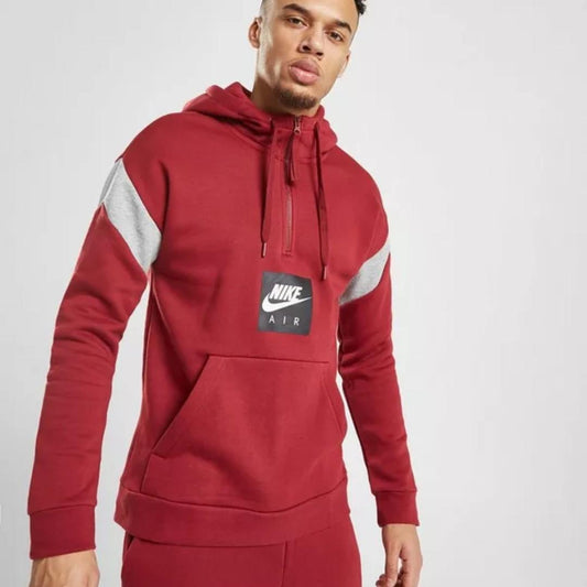NikeAir half zipper hoodie