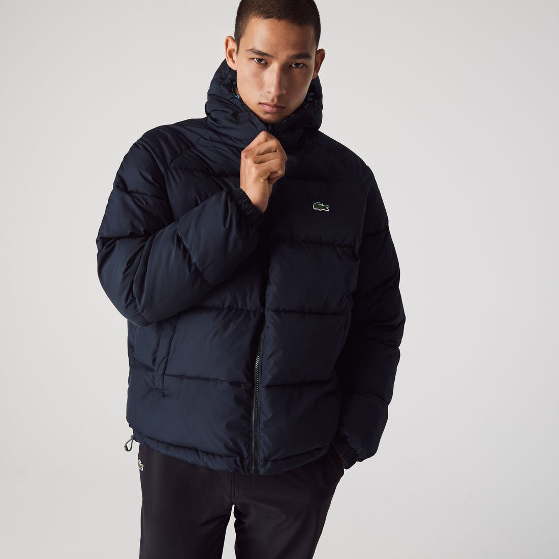 Lacoste doubleface puffer jacket
