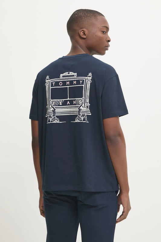 Tommjeans double print tshirt
