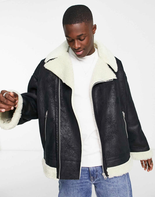 Asos sherpa jacket
