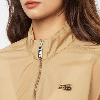Women adidas sleeve buttons jacket