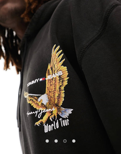 Tommyjeans eagle printed hoodie
