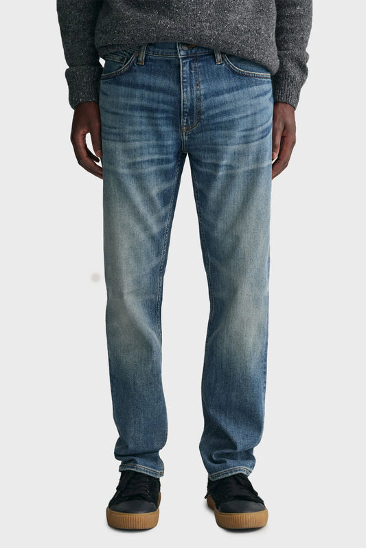 Gant washed regular fit jeans