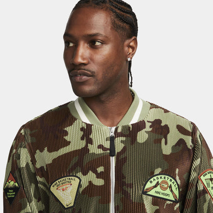 Nike camouflage basketball jacket