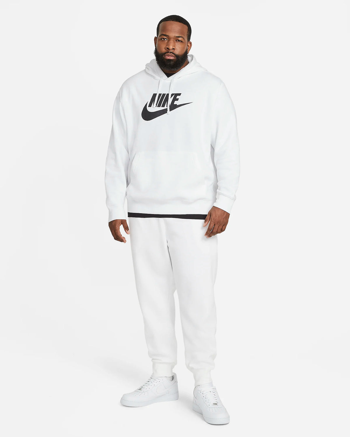 Nike swoosh fleece hoodie