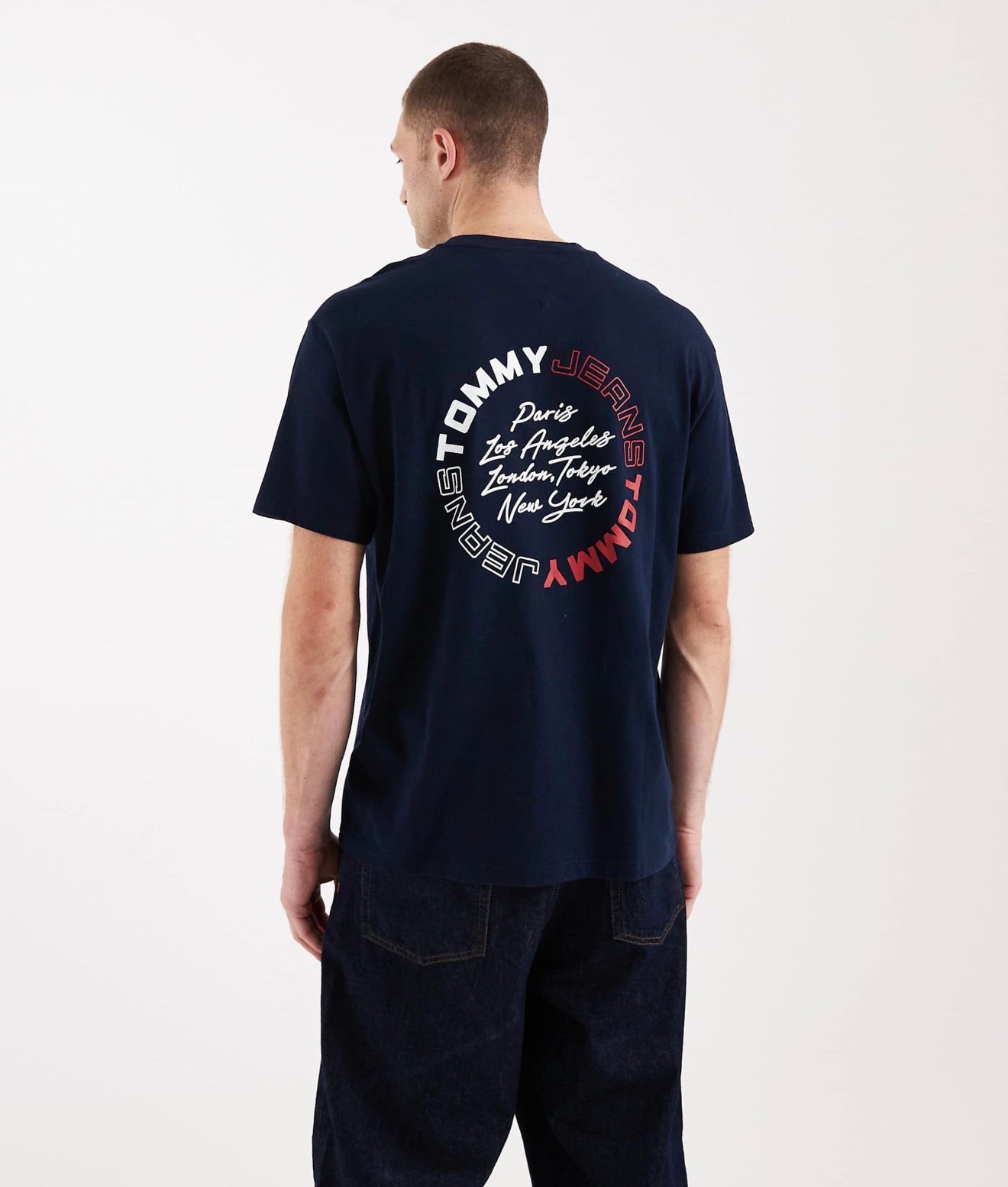 Tommyjeans doubleprint tshirt