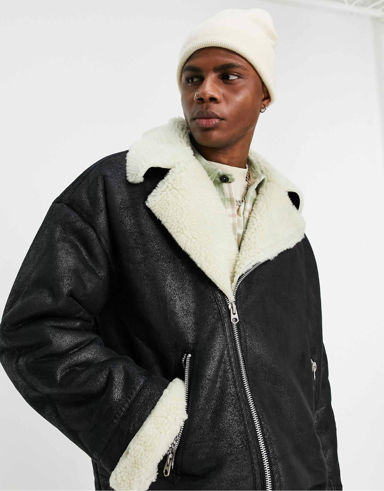 Asos sherpa jacket
