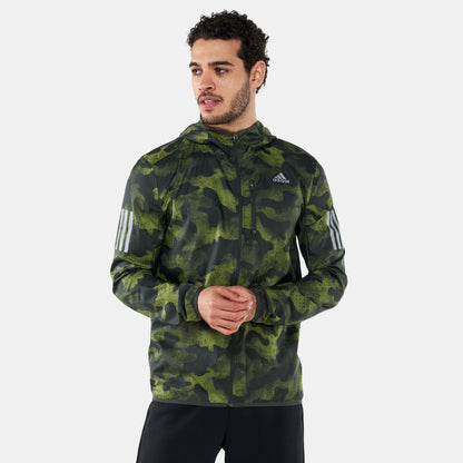 Adidas camouflage windbreaker