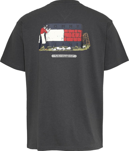 Tommyjeans double print tshirt
