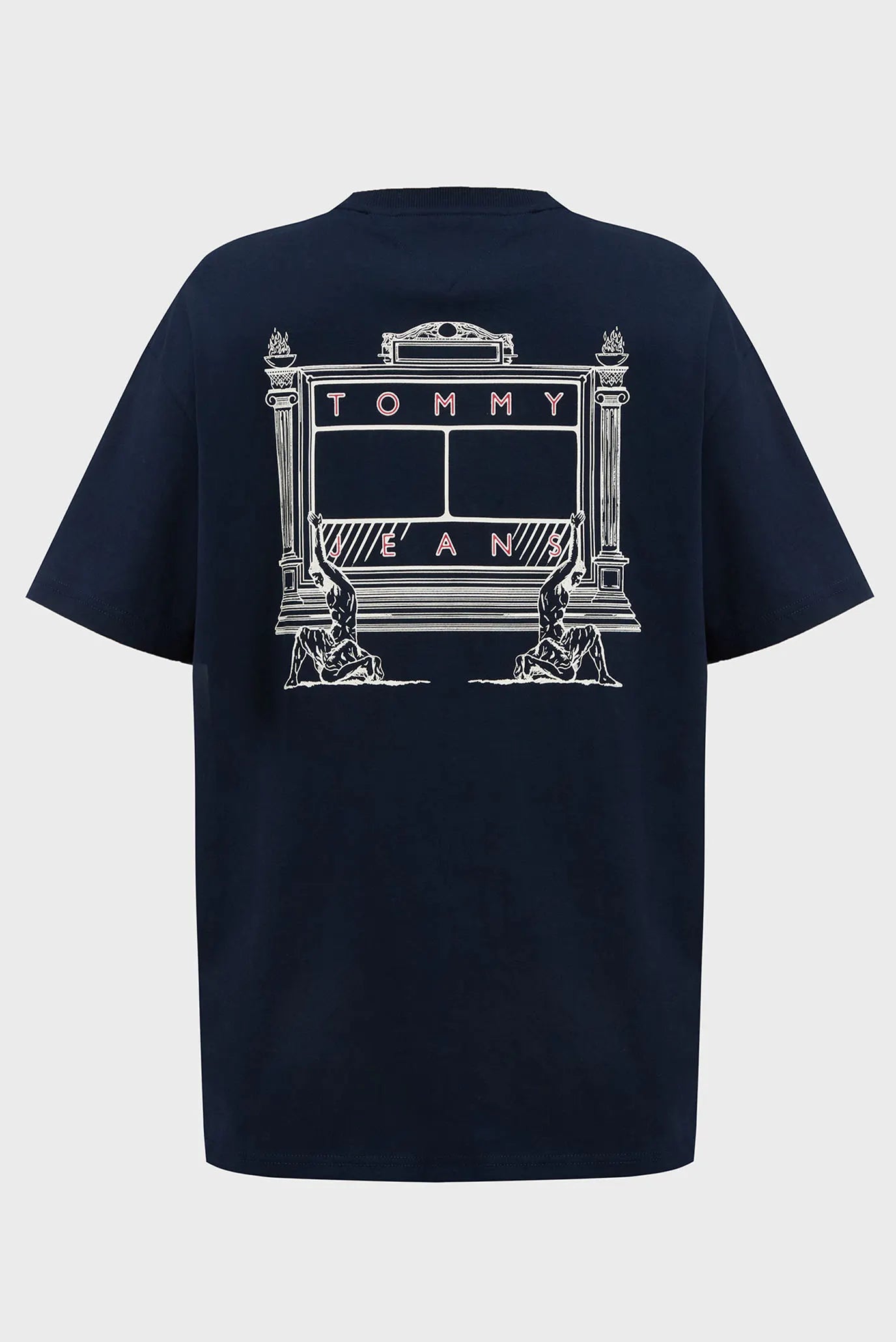 Tommjeans double print tshirt