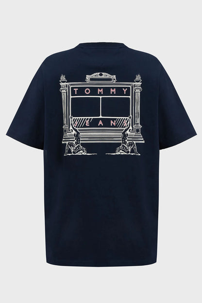 Tommjeans double print tshirt