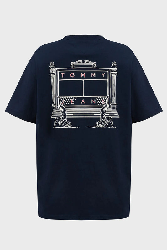 Tommjeans double print tshirt