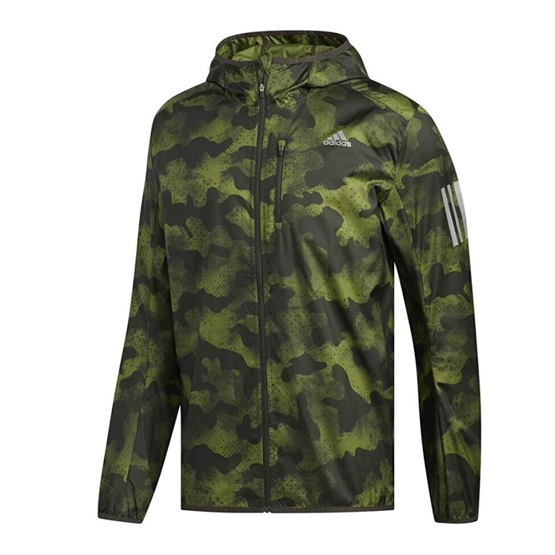 Adidas camouflage windbreaker