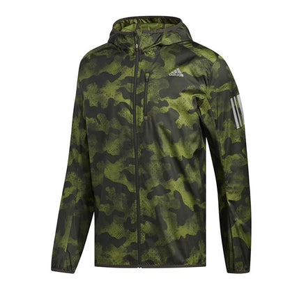 Adidas camouflage windbreaker