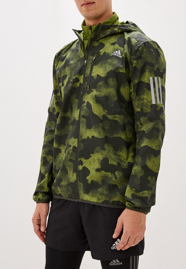 Adidas camouflage windbreaker
