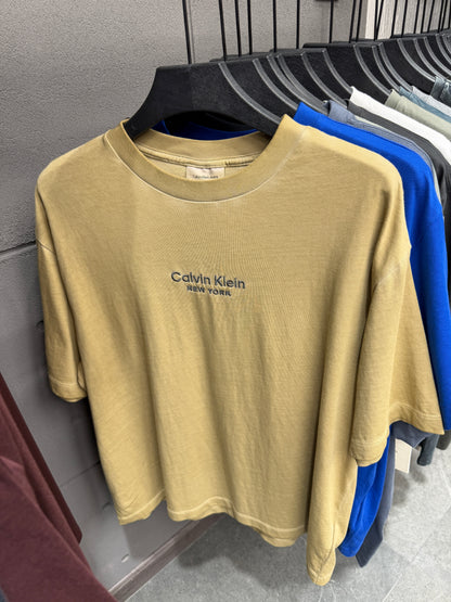 Calvinklein Faded Dye Logo tshirt