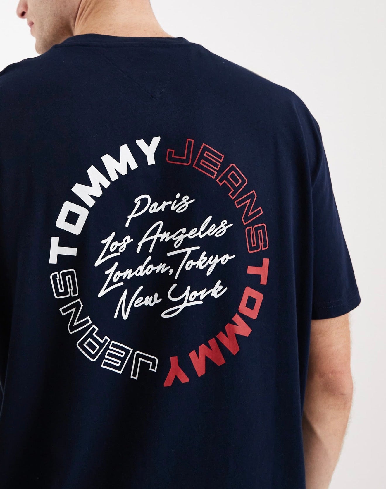 Tommyjeans doubleprint tshirt