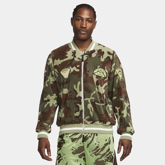 Nike camouflage basketball jacket