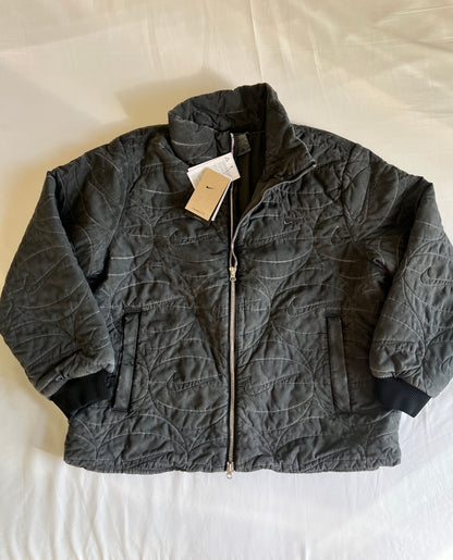 Oversized basketball bomber jacket