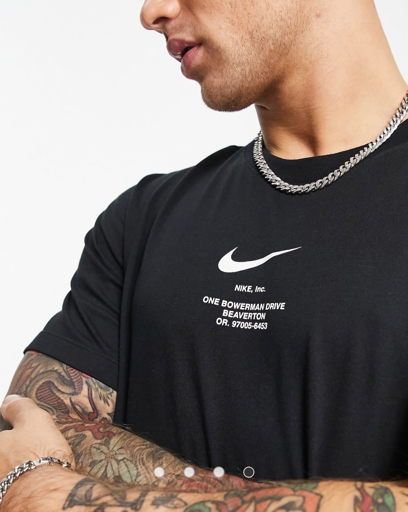 Nike swoosh t-shirt