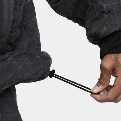 Oversized basketball bomber jacket