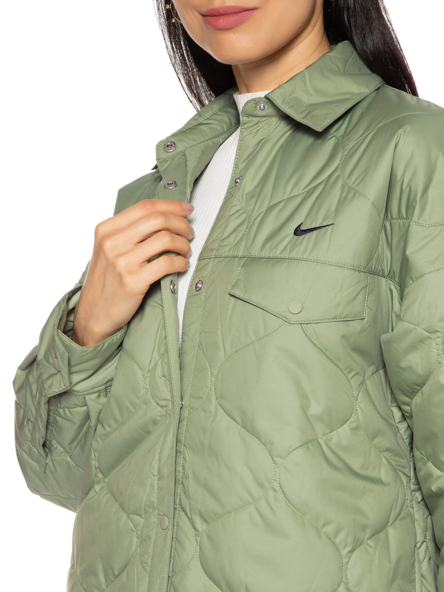 Oversized nike coat