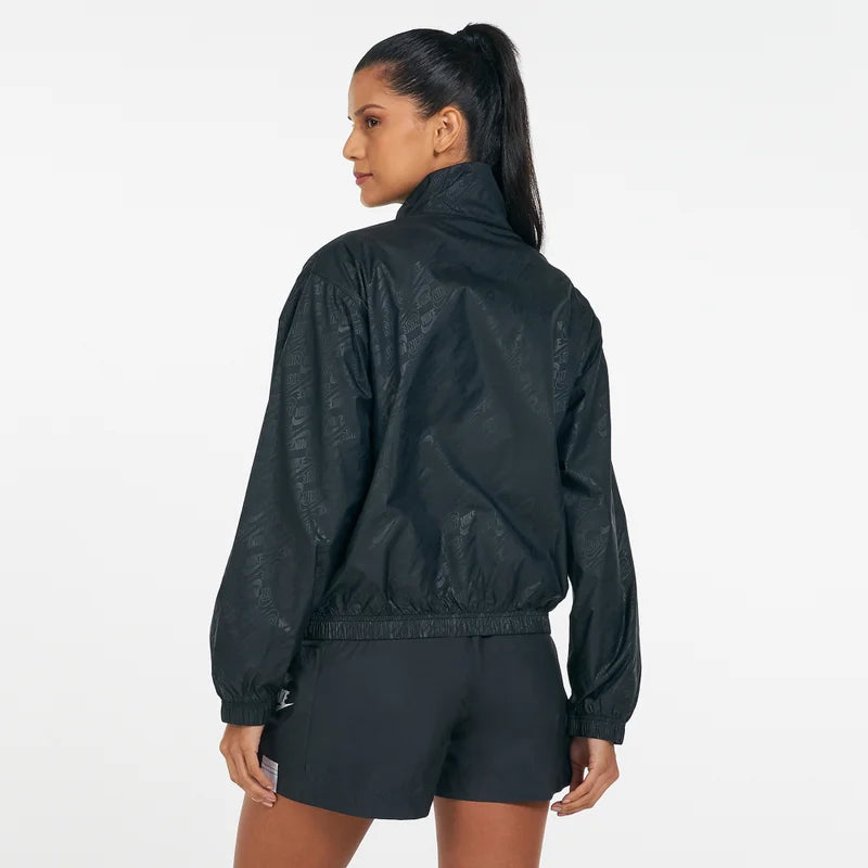 Nike swoosh windbreaker jacket