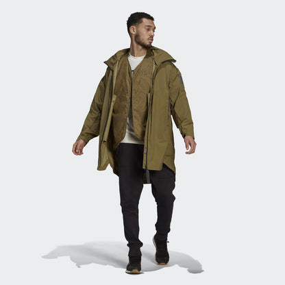 Adidas coat 4 in 1 parka jacket