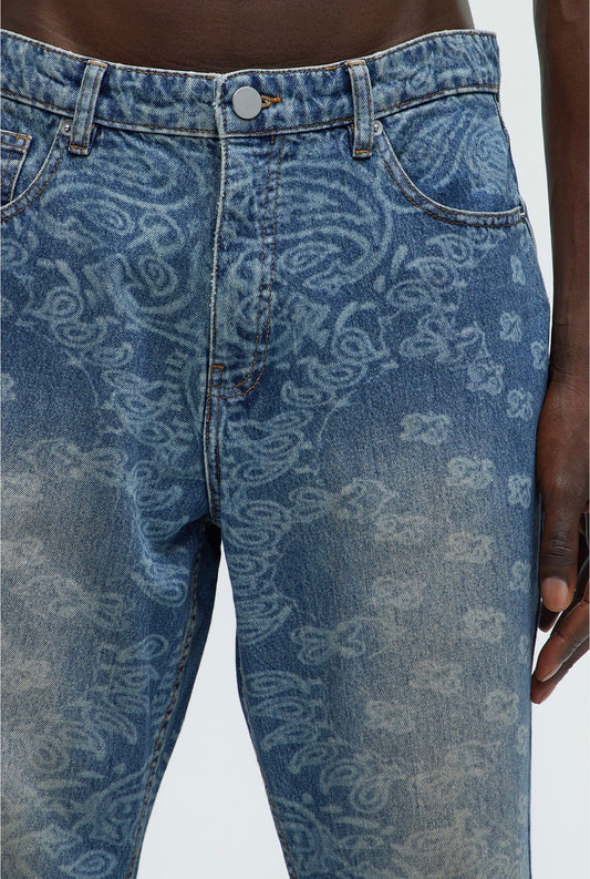 Paisley jeans