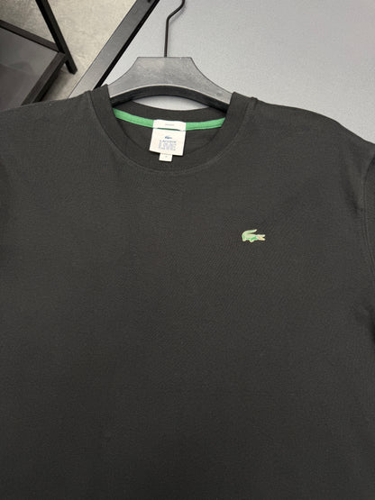 Oversized lacoste logo metal Tshirt