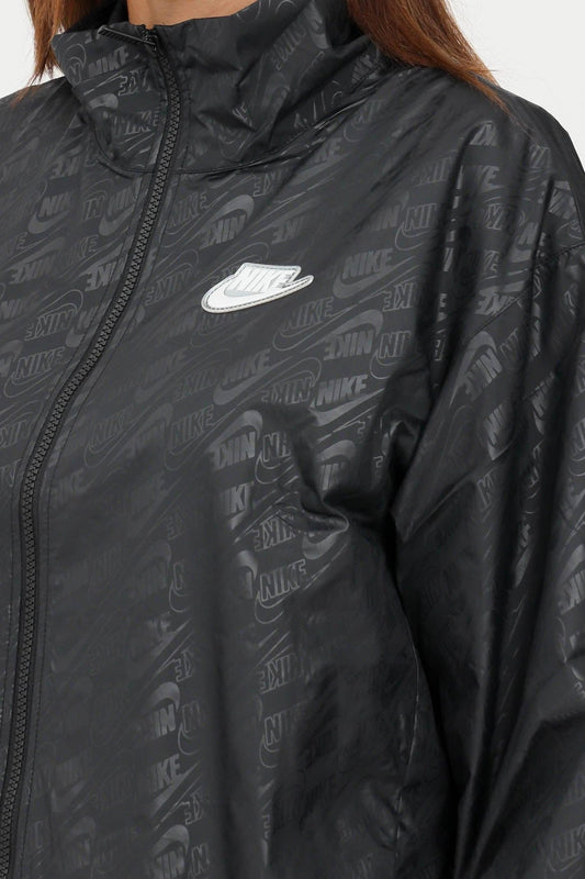 Nike swoosh windbreaker jacket
