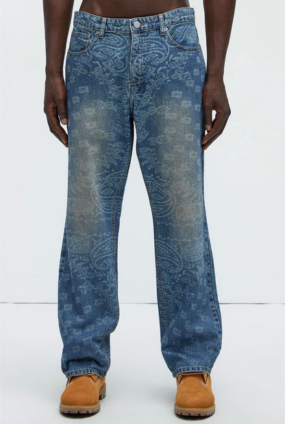 Paisley jeans
