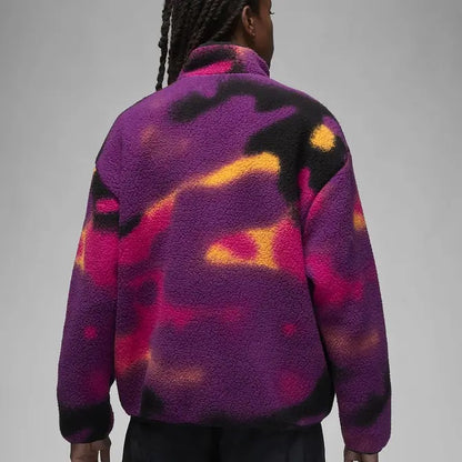 Airjordan Oversized sherpa jacket