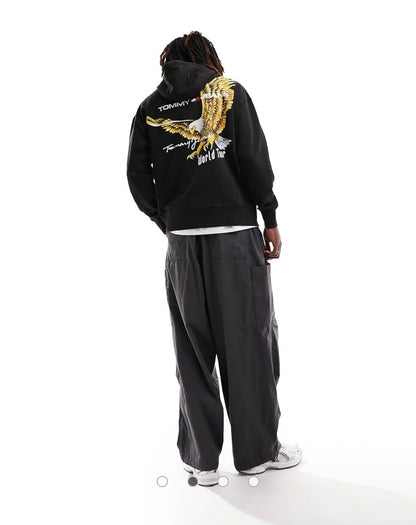 Tommyjeans eagle printed hoodie