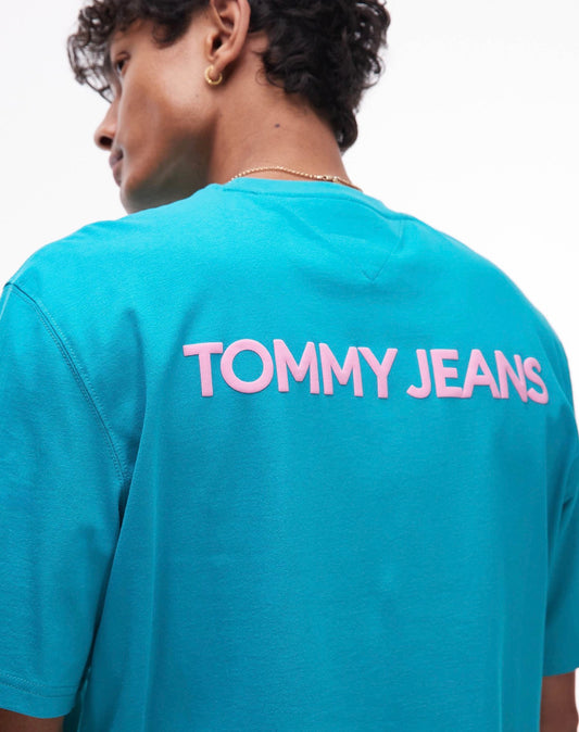 Tommyjeans boxy fit print tshirt