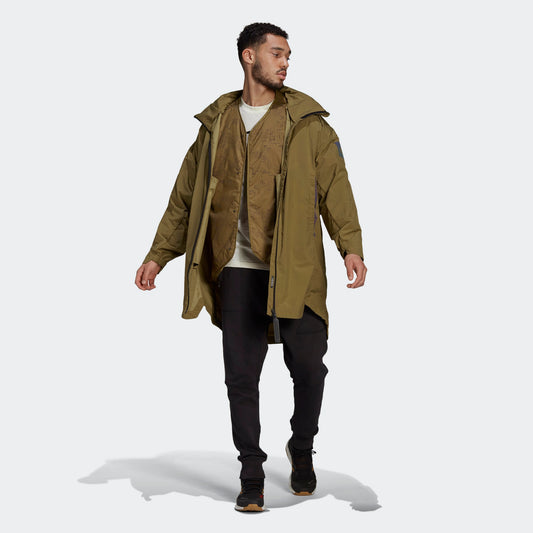 Adidas coat 4 in 1 parka jacket