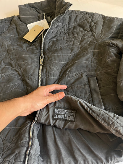 Oversized basketball bomber jacket