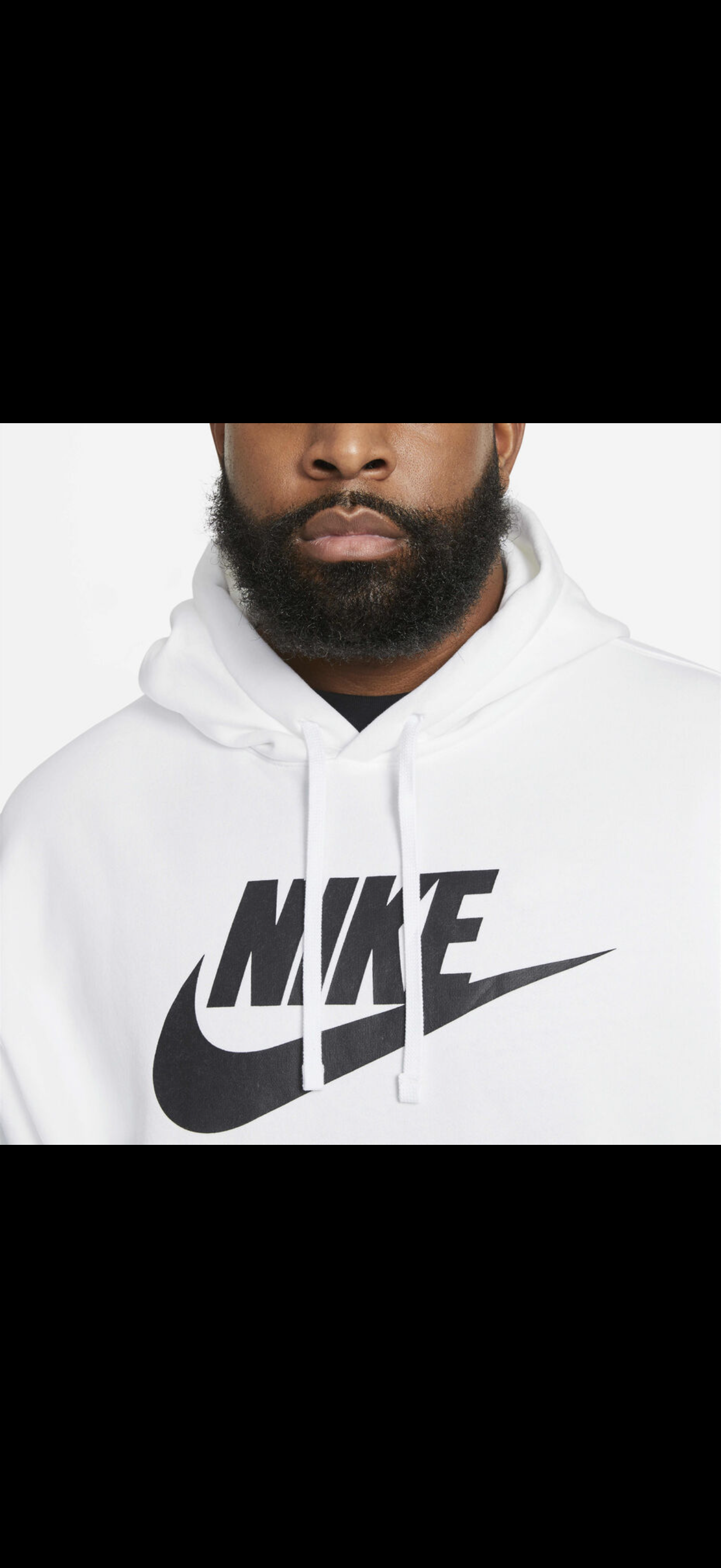 Nike swoosh fleece hoodie