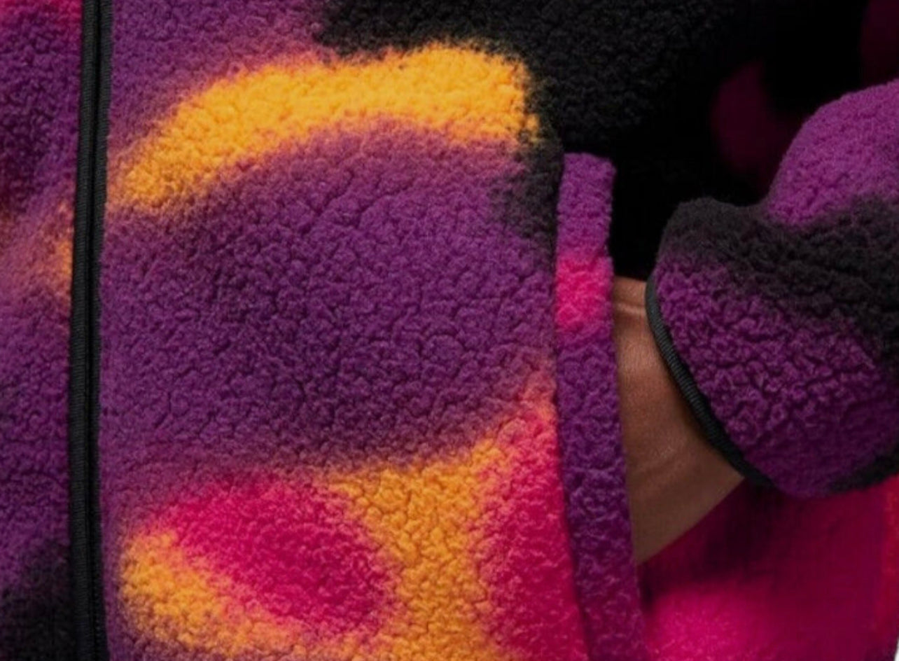 Airjordan Oversized sherpa jacket