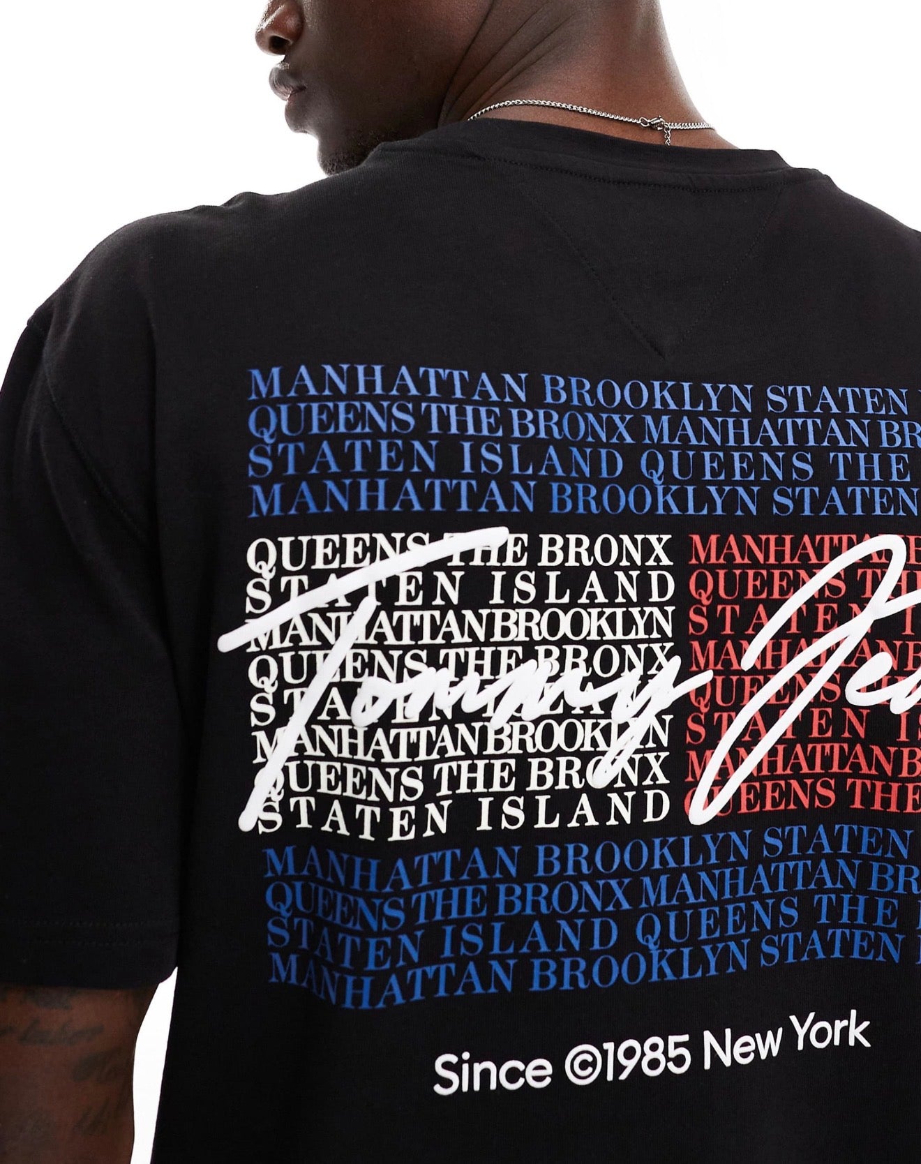 Oversized tommy vintage print Tshirt