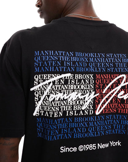Oversized tommy vintage print Tshirt