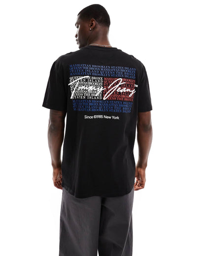 Oversized tommy vintage print Tshirt