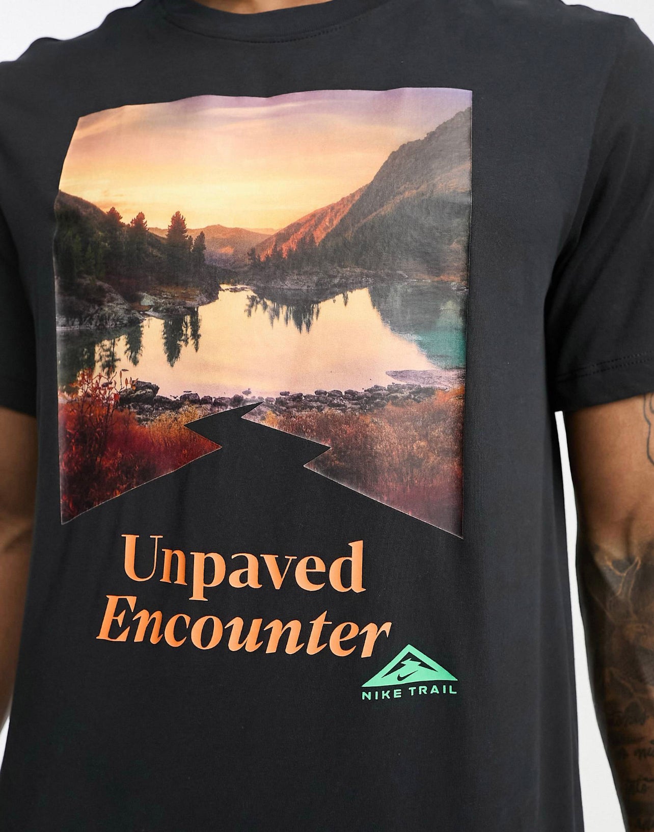 Nike trail print tshirt