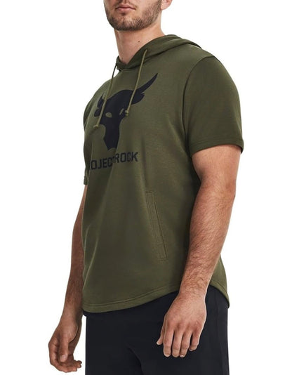 Under Armour Project Rock Short Sleeve Hoodie